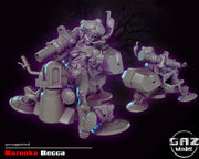 Bazooka Becca | Law of the Lawless | Fantasy Miniature | Gaz Minis TabletopXtra