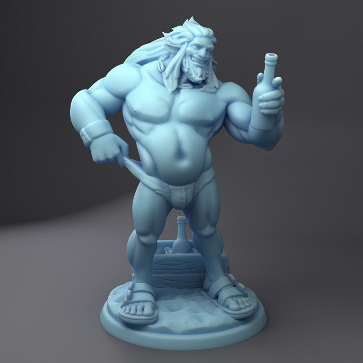 Beach Bum Grub | Beach Week | Fantasy Miniature | Twin Goddess Miniatures TabletopXtra