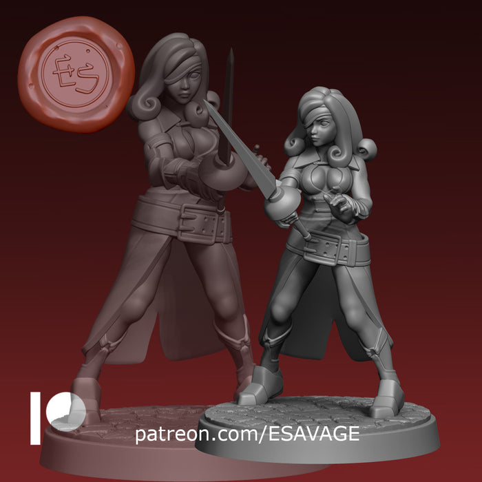 Bea | Fantasy Miniature | Ethan Savage Studios