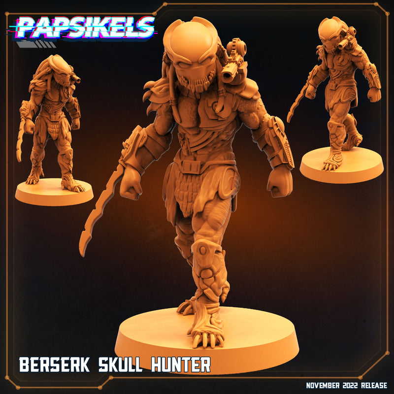 Skull Hunter Miniatures | Aliens Vs Skull Hunters II | Sci-Fi Miniature | Papsikels