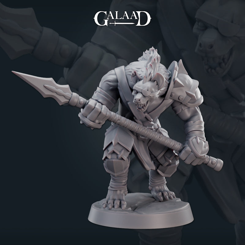 Gnoll Clan Miniatures | Fantasy Miniature | Galaad Miniatures