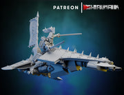 Biker Miniatures | Dark Elda | Fantasy Miniature | Ghamak TabletopXtra