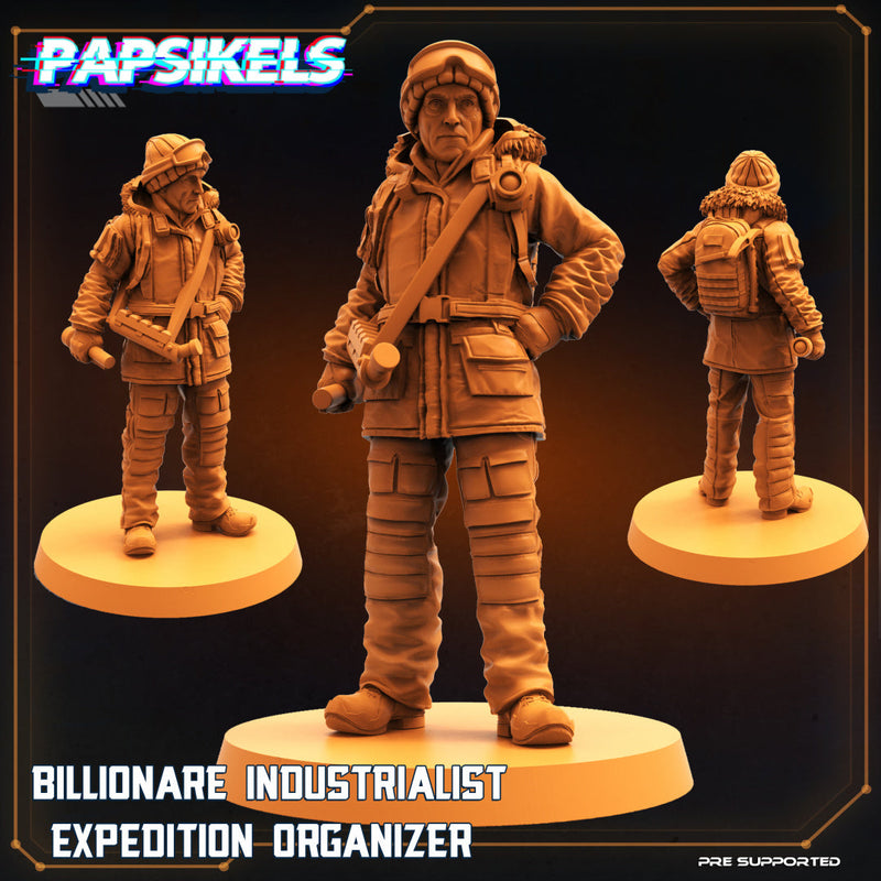 Billionaire Industrialist | Sci-Fi Specials | Sci-Fi Miniature | Papsikels TabletopXtra