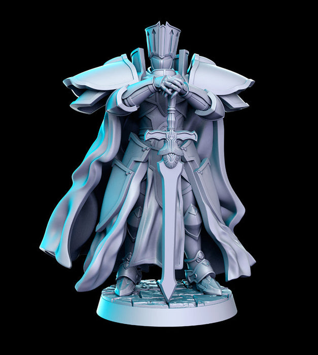 Black Knight | Classic JRPG Vol 16 | Fantasy Miniature | RN Estudio TabletopXtra