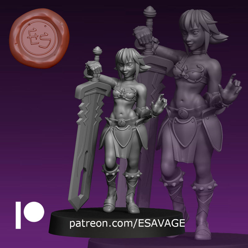 Black Rose | Fantasy Miniature | Ethan Savage Studios TabletopXtra