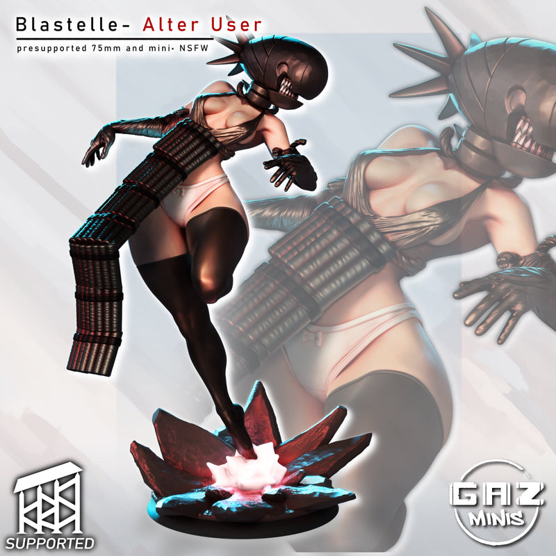 Blastelle Alter Miniature | Fantasy Pin-Up | Gaz Minis