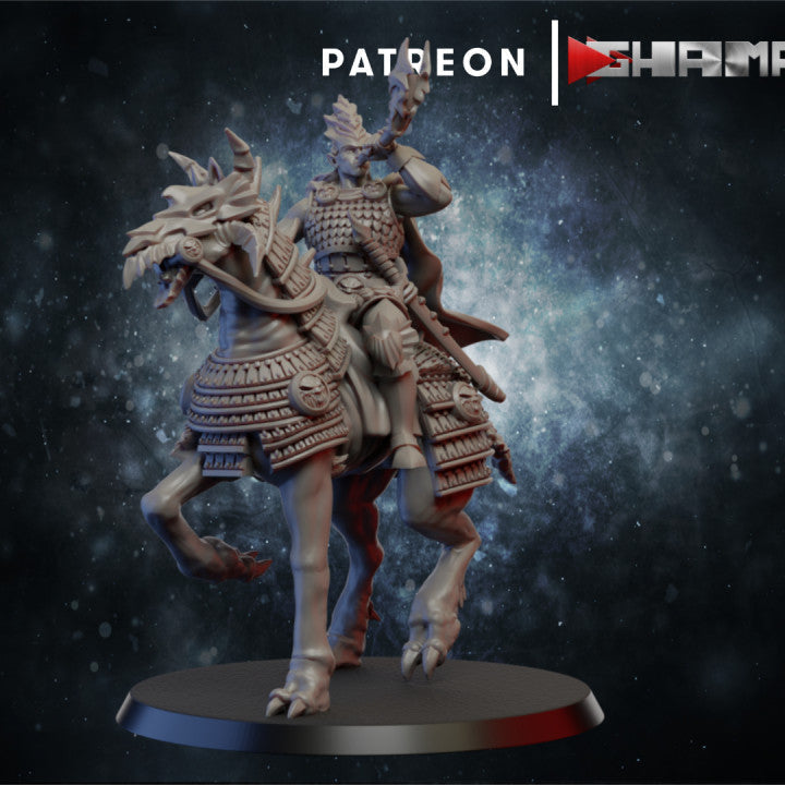 Blood Cavalry 3 | Undead | Fantasy Miniature | Ghamak TabletopXtra