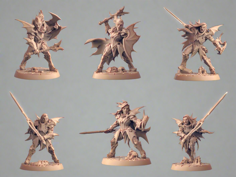 Bloodhunt Knight Miniatures | The Bloodhunt | Fantasy D&D Miniature | Artisan Guild