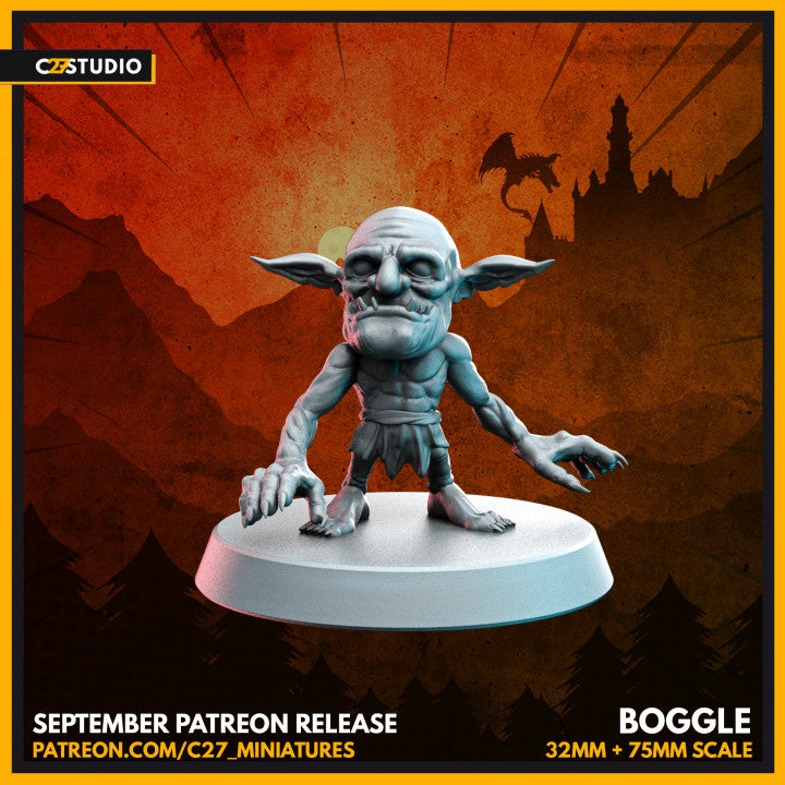 Boggle | Fantasy | Sci-Fi Miniature | C27 Studio TabletopXtra