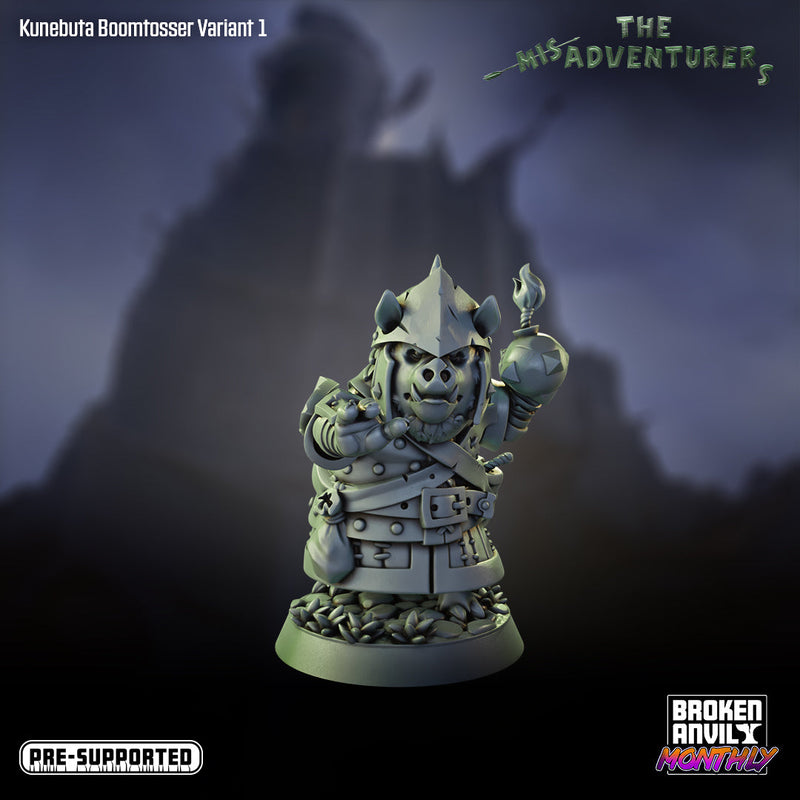 Boomtosser 1 | Mis-Adventurers | Tabletop RPG Miniature TabletopXtra