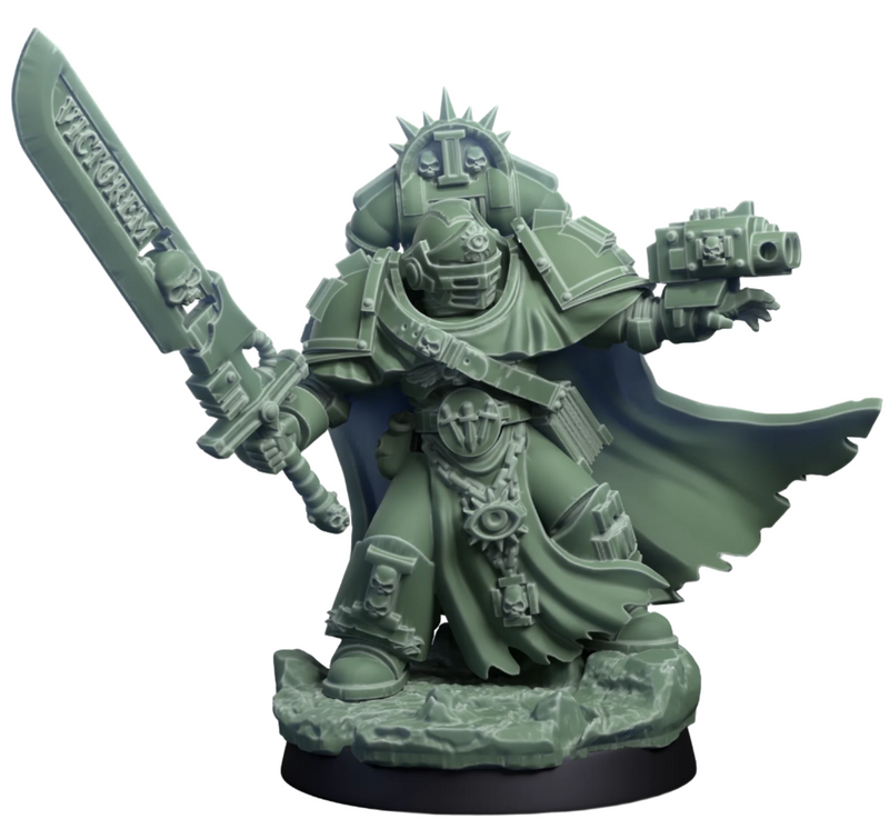 Silver Warden Champion | Silver Wardens | Sci-Fi Miniature | DMG Minis