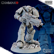 Brotherhood Militum (Precision Rifles) Miniatures | Brotherhood | Fantasy Miniature | Ghamak TabletopXtra