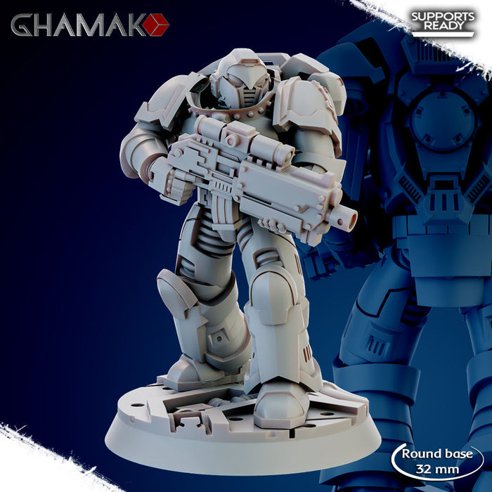 Brotherhood Militum (Precision Rifles) Miniatures | Brotherhood | Fantasy Miniature | Ghamak TabletopXtra