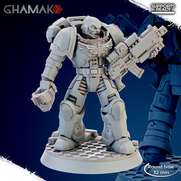 Brotherhood Militum (Precision Rifles) Miniatures | Brotherhood | Fantasy Miniature | Ghamak TabletopXtra