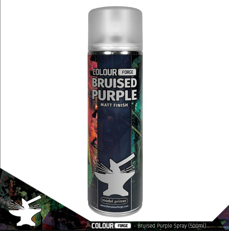 Bruised Purple | Colour Forge | Matt Spray Primer TabletopXtra