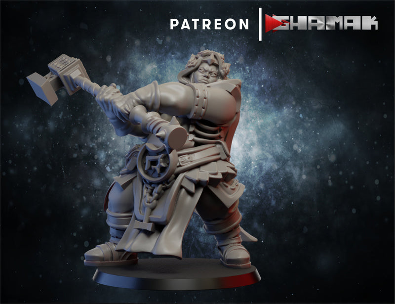 Brute 2 | Nuns | Fantasy Miniature | Ghamak TabletopXtra