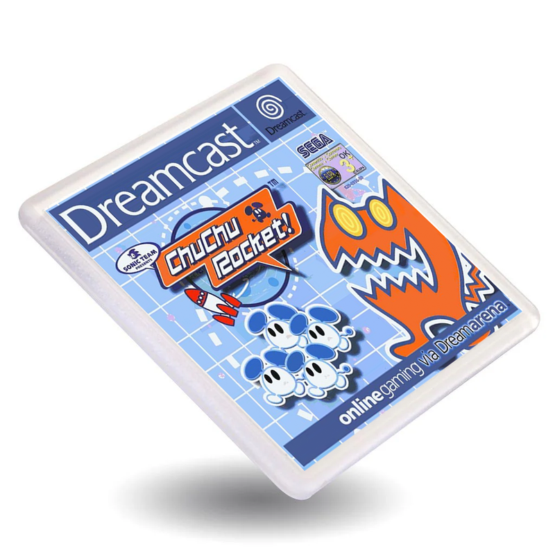 Retro Gaming Box Art Gift Coasters - Dreamcast Best Sellers