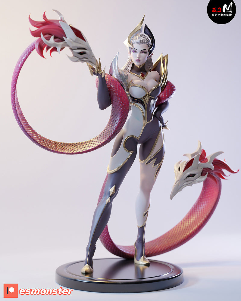 Coven Eve | Pin-Up Statue Fan Art Miniature Unpainted | E.S Monster