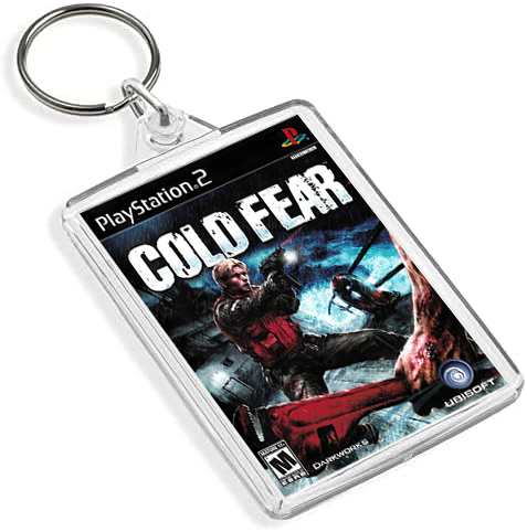 Retro Gaming Box Art Keyring - Gen VI P2 Console Style (Titles A-G)