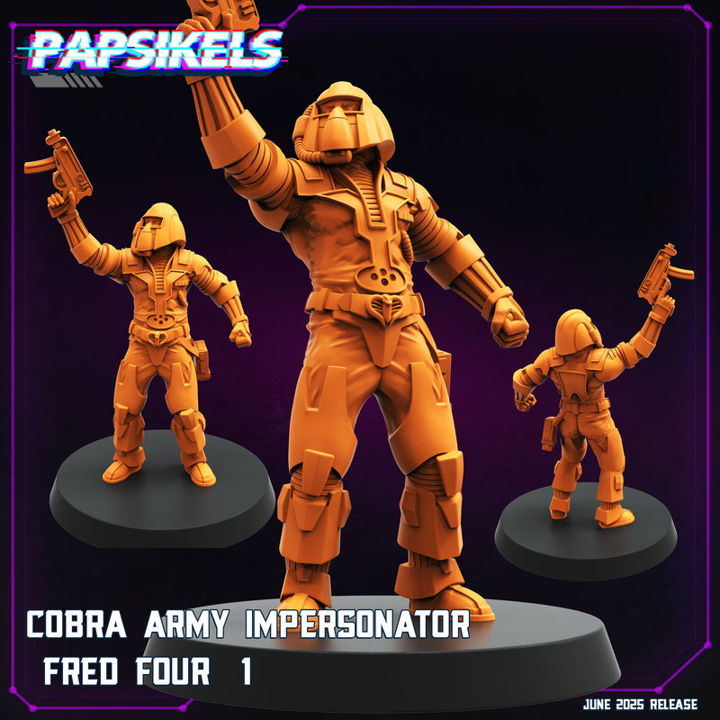 Army Impersonator Fred Miniatures | Cyberpunk | Papsikels