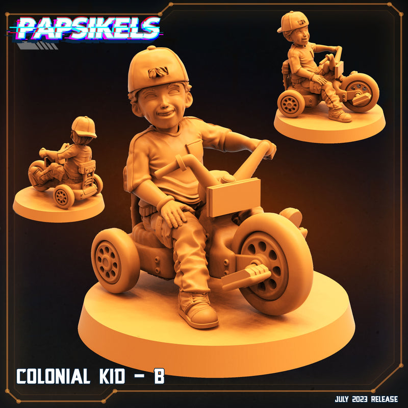 Colonial Kid B | Sci-Fi Specials | Sci-Fi Miniature | Papsikels