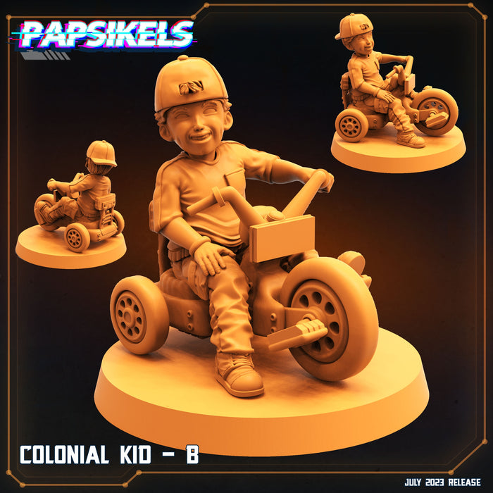 Colonial Kid B | Sci-Fi Specials | Sci-Fi Miniature | Papsikels