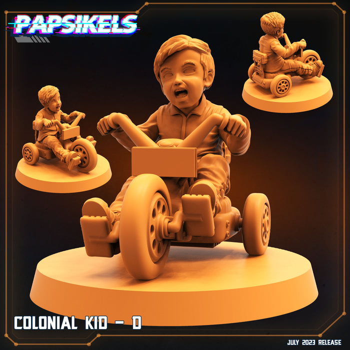 Colonial Kid D | Sci-Fi Specials | Sci-Fi Miniature | Papsikels