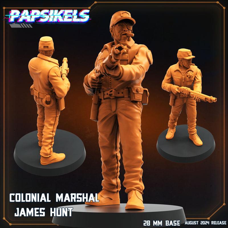 Colonial Marshall Miniatures | Aliens Vs Humans VIII No Remorse | Papsikels