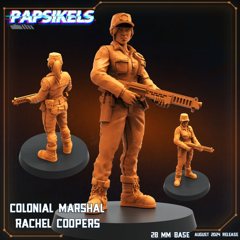 Colonial Marshall Miniatures | Aliens Vs Humans VIII No Remorse | Papsikels