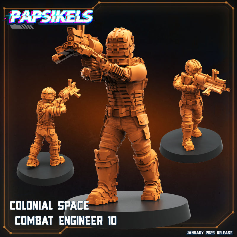 Combat Engineer Miniatures | Aliens Vs Humans XIII Ascension | Papsikels