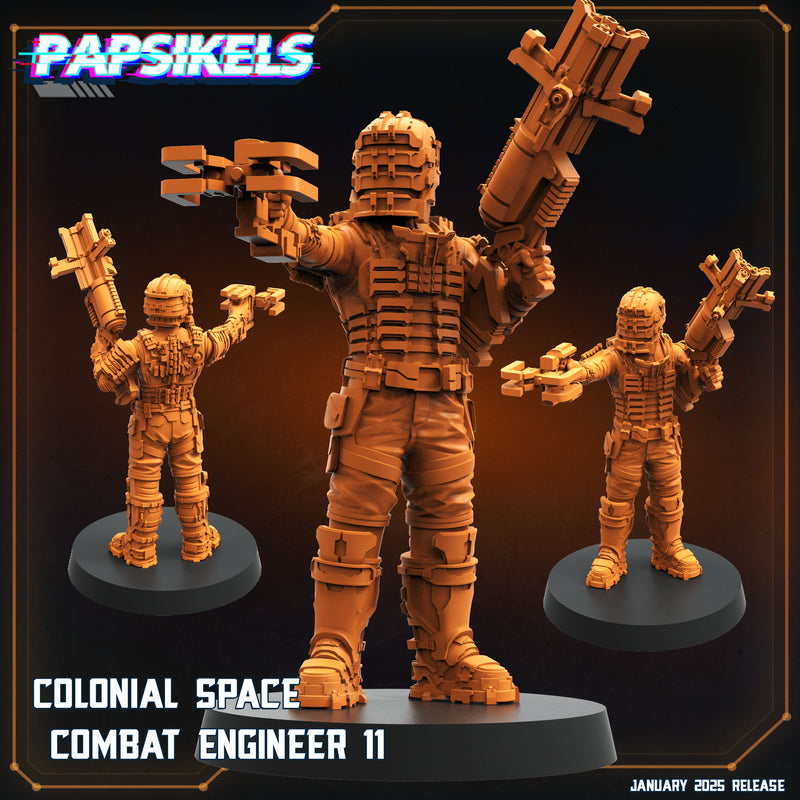 Combat Engineer Miniatures | Aliens Vs Humans XIII Ascension | Papsikels