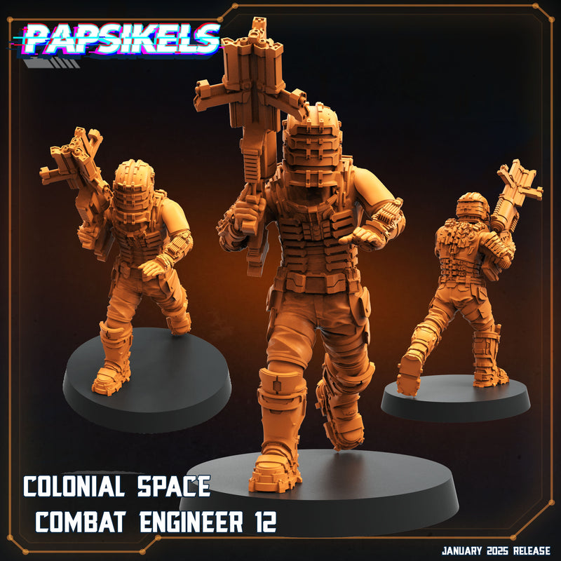 Combat Engineer Miniatures | Aliens Vs Humans XIII Ascension | Papsikels