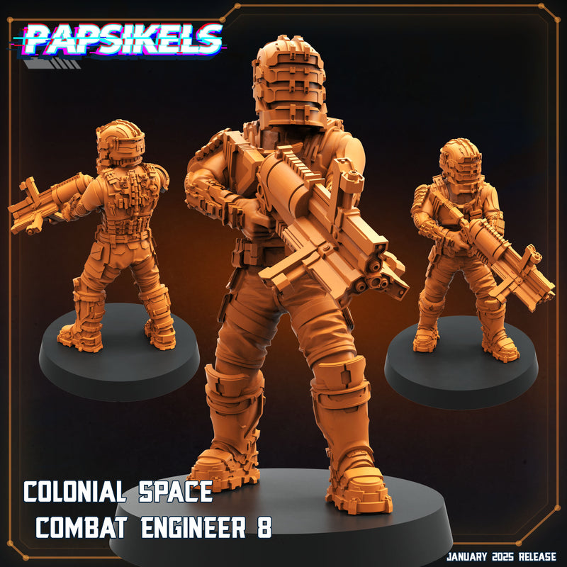 Combat Engineer Miniatures | Aliens Vs Humans XIII Ascension | Papsikels