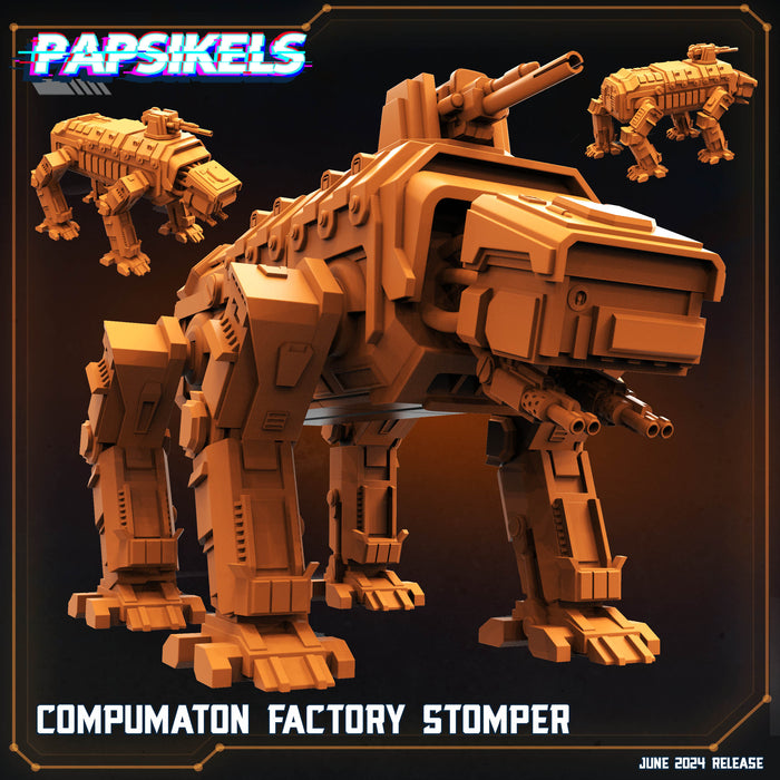 Factory Stomper | Compumatrons Revenge | Sci-Fi Miniature | Papsikels