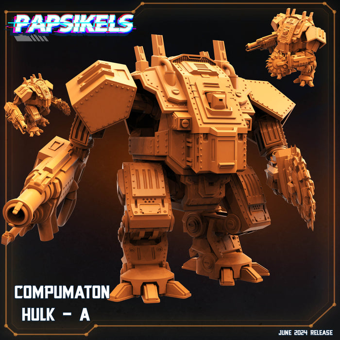 Hulker A | Compumatrons Revenge | Sci-Fi Miniature | Papsikels