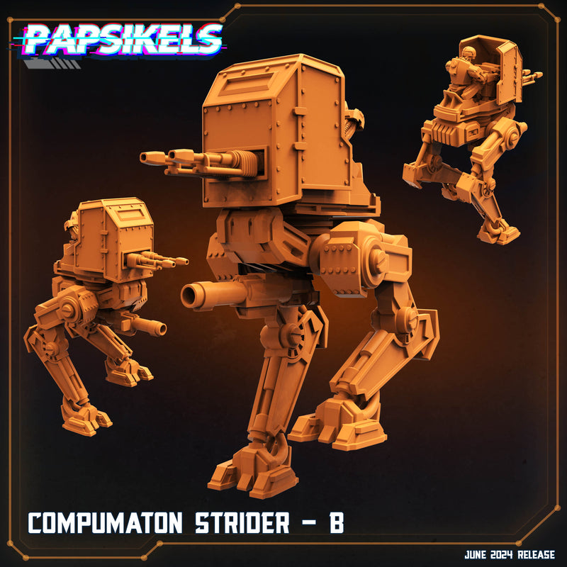 Strider Miniatures | Compumatrons Revenge | Sci-Fi Miniature | Papsikels