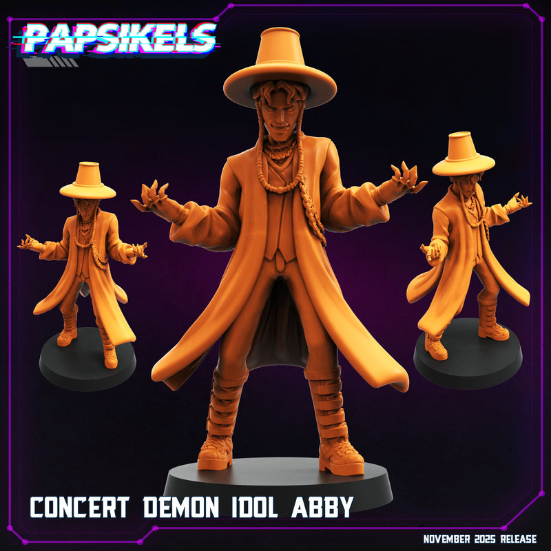Concert Demon Idol Miniatures | Cyberpunk | Papsikels
