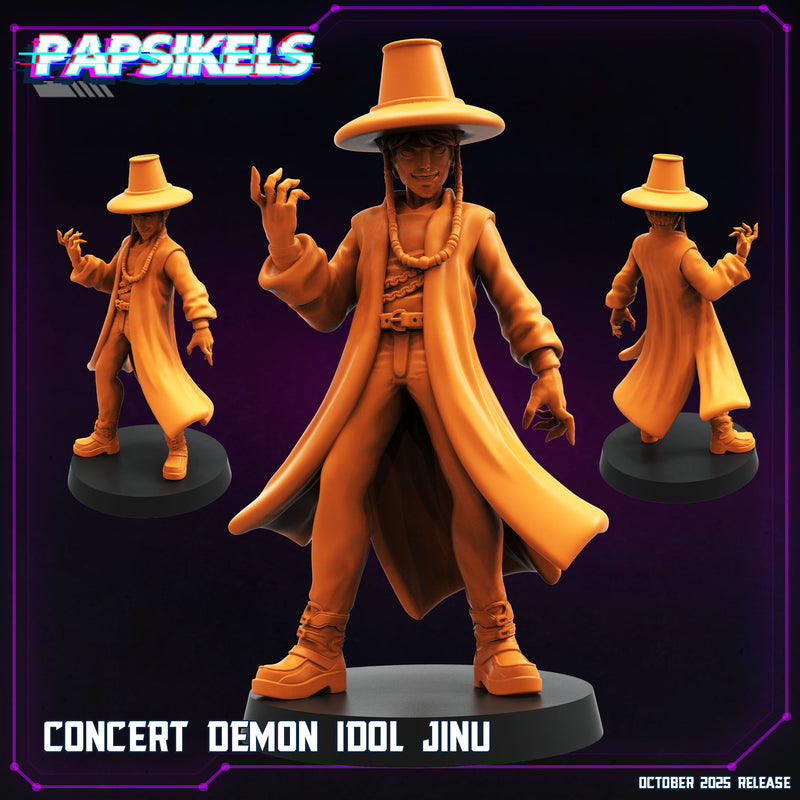Concert Demon Idol Miniatures | Cyberpunk | Papsikels