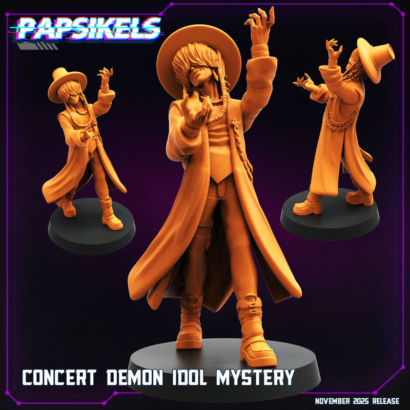 Concert Demon Idol Miniatures | Cyberpunk | Papsikels
