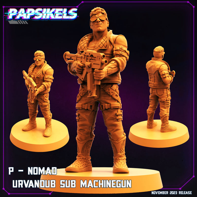 Nomad Miniatures | Cyberpunk Sci-Fi Miniature | Papsikels