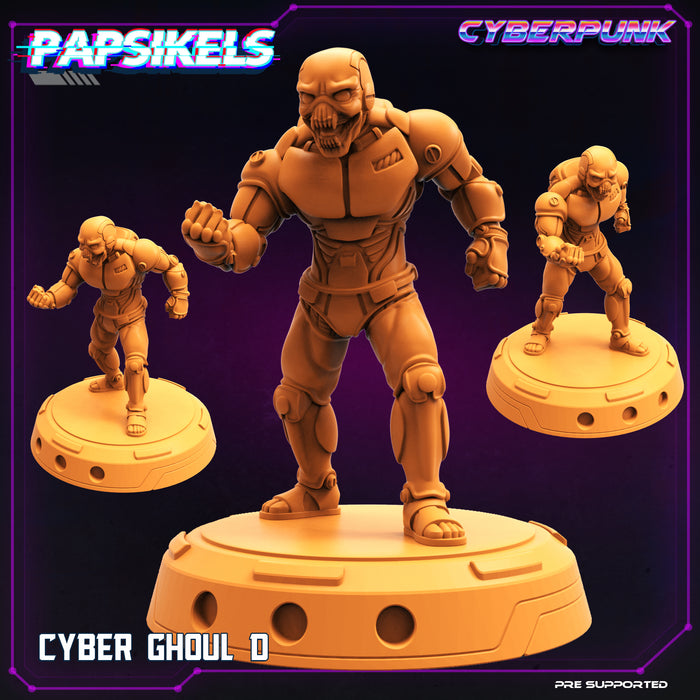 Cyber Ghoul D | Cyberpunk | Sci-Fi Miniature | Papsikels