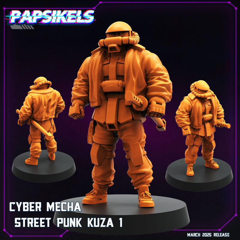 Cyber Mecha Street Punk Miniatures | Cyberpunk | Papsikels