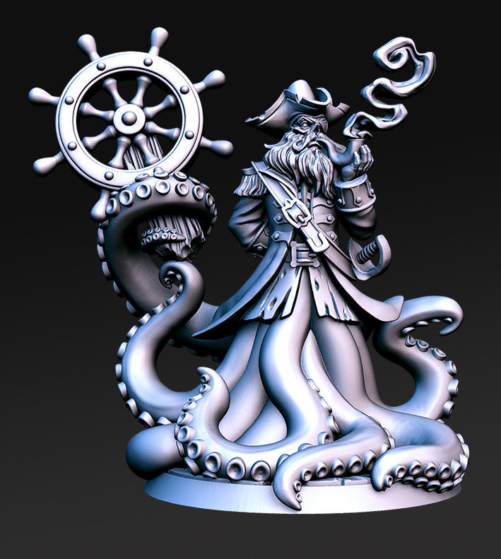 Captain Quidd | Sailing the Seas | Fantasy Miniature | RN Estudio ...