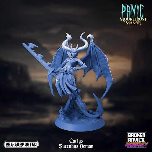 Cartys Succubus Demon | Panic at Moorefrost Manor | Tabletop RPG Miniature TabletopXtra