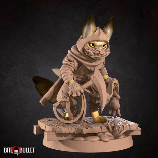 Cat Ninja | Tabaxi | Fantasy Miniature | Bite the Bullet TabletopXtra