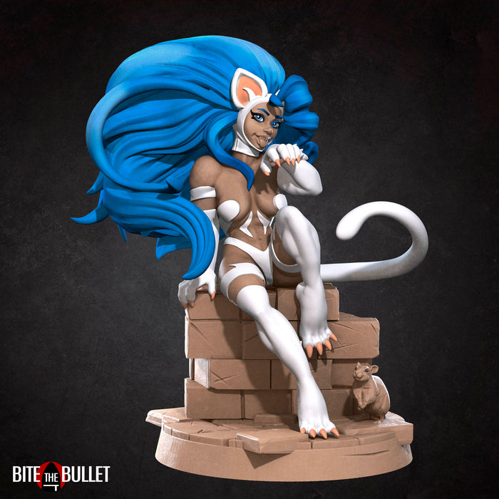 Catia | Tabaxi | Fantasy Miniature | Bite the Bullet TabletopXtra