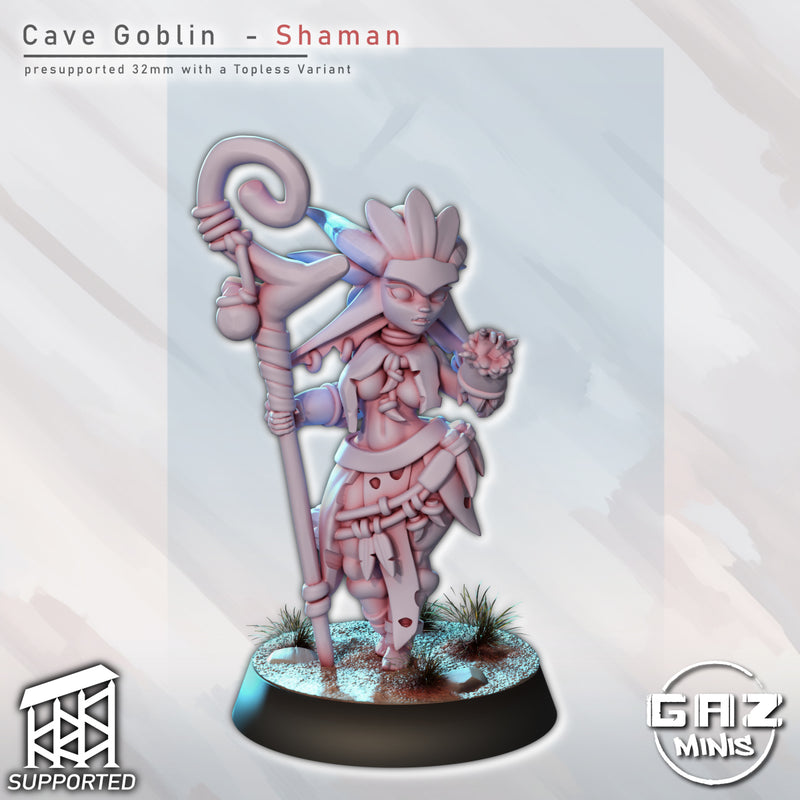 Goblin Shaman | Fantasy Pin-Up | Gaz Minis