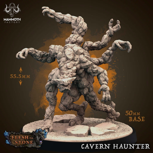 Cavern Hunter | Flesh to Stone | Fantasy Tabletop Miniature | Mammoth Factory TabletopXtra