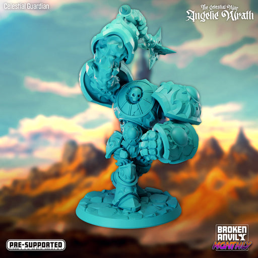Celestial Guardian B | The Celestial War Angelic Wrath | Tabletop RPG Miniature TabletopXtra