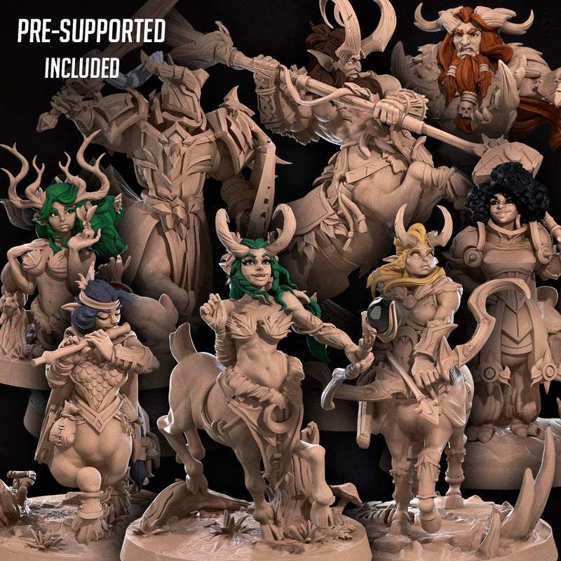 Centaurs Miniatures (Full Set) | Fantasy Miniature | Bite the Bullet TabletopXtra
